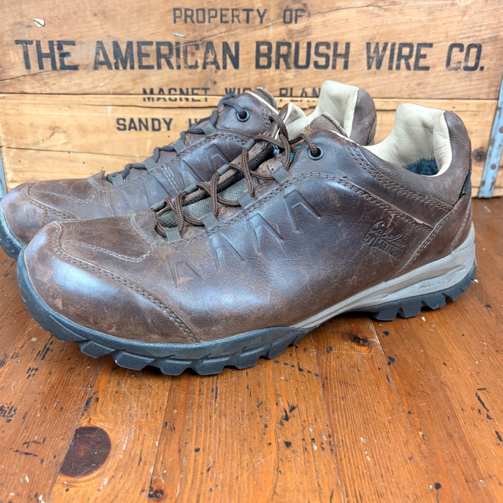 Cabelas by Meindl Pflege II Mens 11.5D Gore-Tex Waterproof Leather Hiking Shoes
